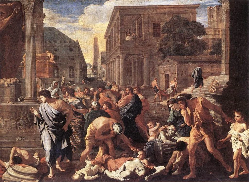 La Peste di Ashdod - Louvre, Parigi